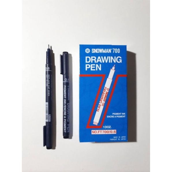 

Snowman Drawing Pen FT 700 1 lusin