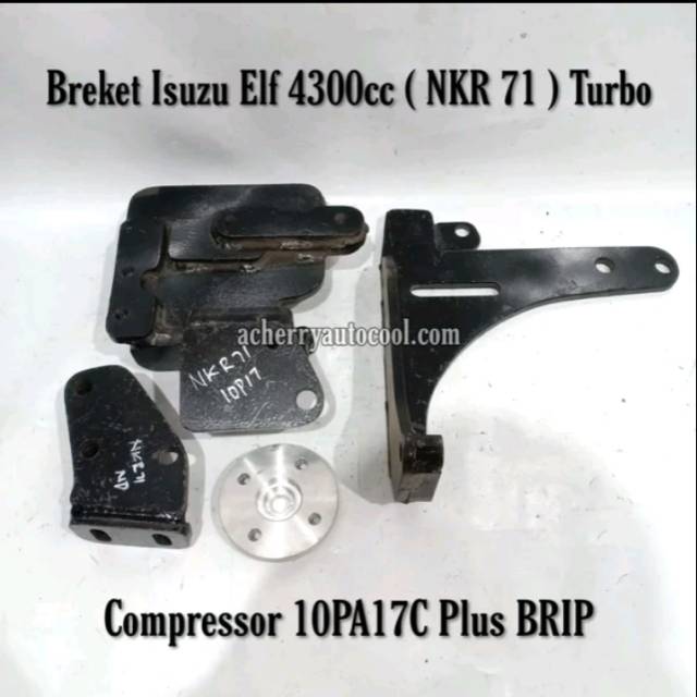 Breket Isuzu Elf 4.3cc NKR 71 Turbo 10PA17C + BRip