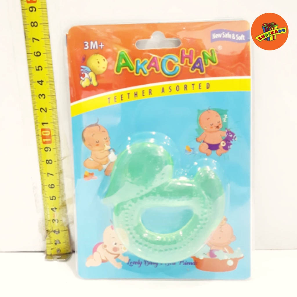 AKACHAN ASORTED TEETHER BAYI 1826 - Mainan GIgi Bayi