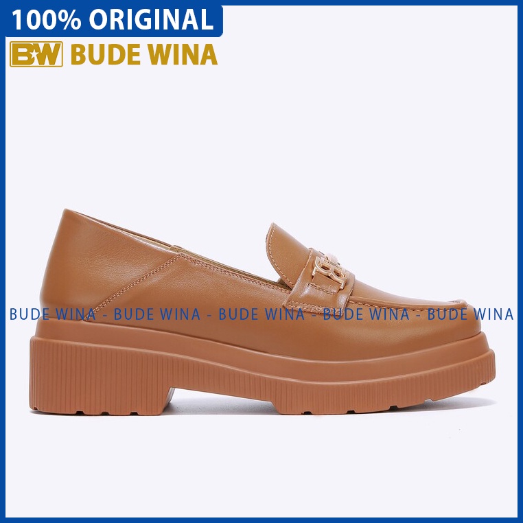 SEPATU PANSUS KULIT EVERBEST WANITA ORIGINAL LOAFER CASUAL COKLAT EW14