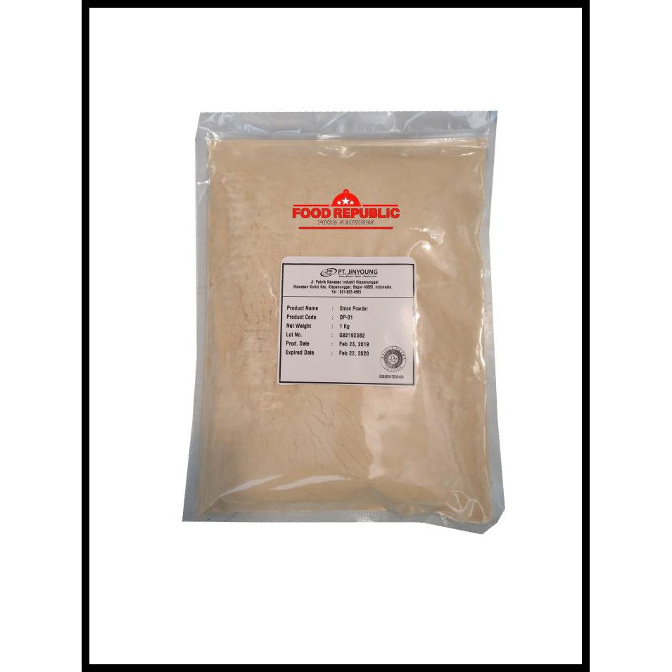 

Onion Powder / Bawang Bombay Bubuk 1 Kg Murni Halal Import Premium