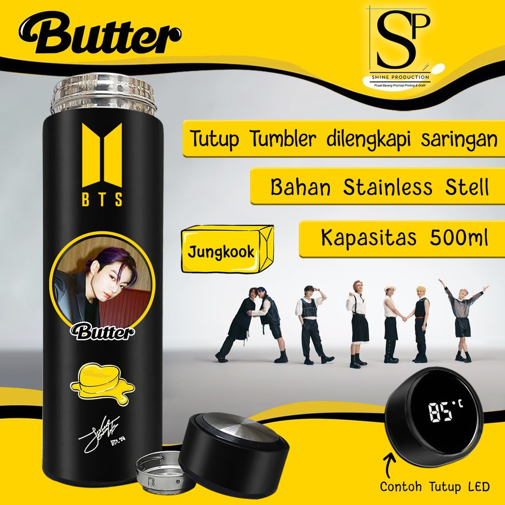 Tumbler BTS Butter Botol Minum Butter BTS