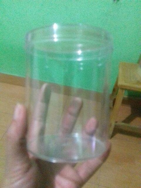 Toples Tabung Kecil Plastik Kue Permen Kacang Makanan 325gr Logo 319 1 Lusin - By Gosend