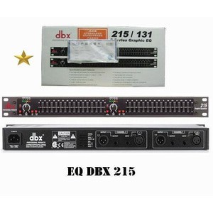 equalizer eq dbx 215     stereo 2 x 15 band