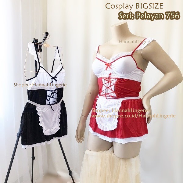 XL XXL XXXL Lingerie Kostum by Hannah Lingerie Nurse Perawat Costume Cosplay Suster Bigsize Big 760