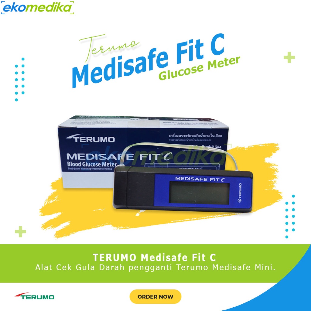 Terumo Medisafe Fit C Alat Cek Gula Darah Terumo Medisafe