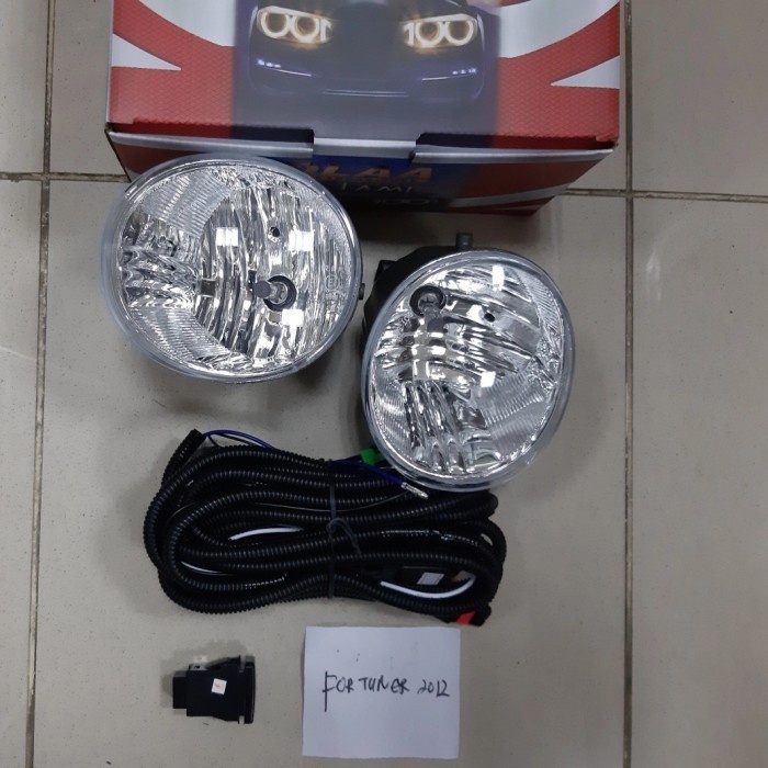 FOGLAMP LAMPU KABUT MOBIL FORTUNER 2012-2015