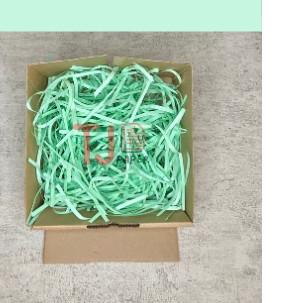 

(1 kg) Kertas Serut / Kertas Cacah / Shredded Paper Hampers Gift Box Kado Lebaran / Idul Fitri : Coklat, Putih, Kuning, Hijau, Pink / Merah Muda, Biru