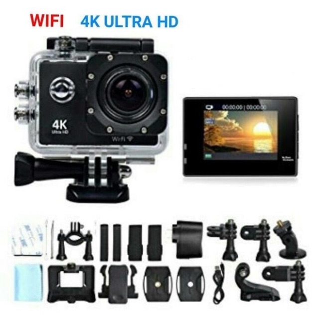 KAMERA SPORT ACTION 4K WIFI ULTRA HD DV 16 MP 4K FPS