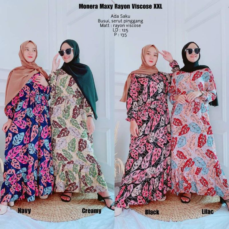 gamis monera Maxy import