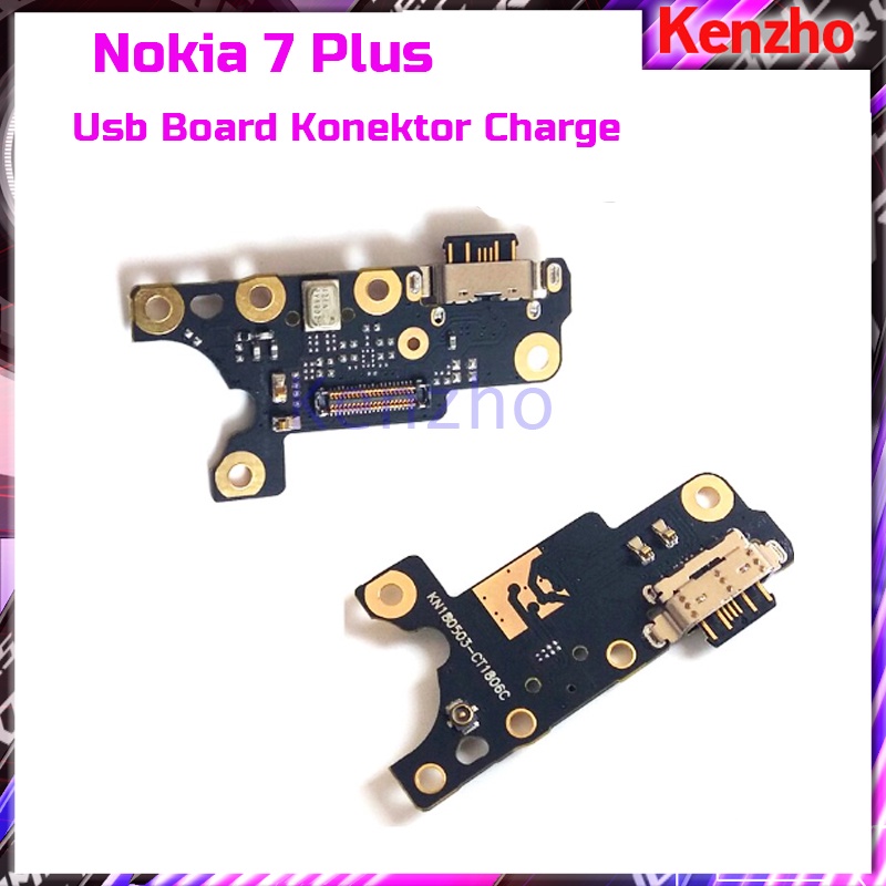 Nokia 7 Plus Usb Board Konektor Charge