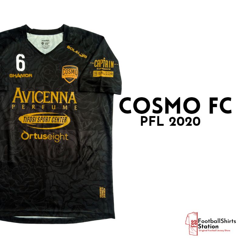 Jersey Cosmo FC Jakarta PFL 2020 Size XL Original Ghanior