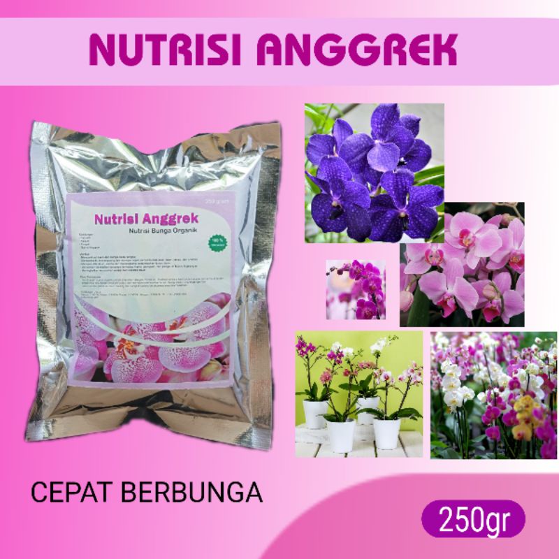 Pupuk Anggrek Agar Cepat Berbunga dan tumbuh tunas, untuk anggrek bulan Vanda dendrobium dan lainya
