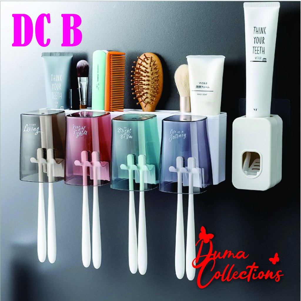 Tempat Alat Mandi Anti Debu / Tempat Sikat Gigi / Tempat Alat Mandi /Rak Sikat Gigi /Rak Kamar Mandi
