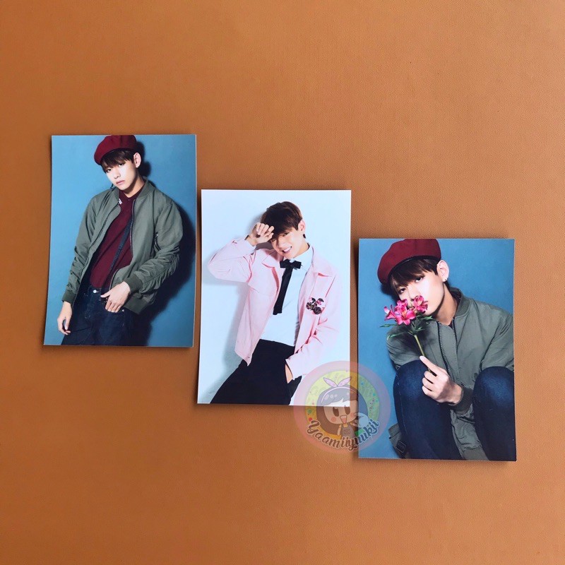< Ready Stock > BTS TAEHYUNG OFFICIAL SHIBUYA MARUI ( INU ) COMPLETE PHOTOSET ( 3/3 ) - RARE