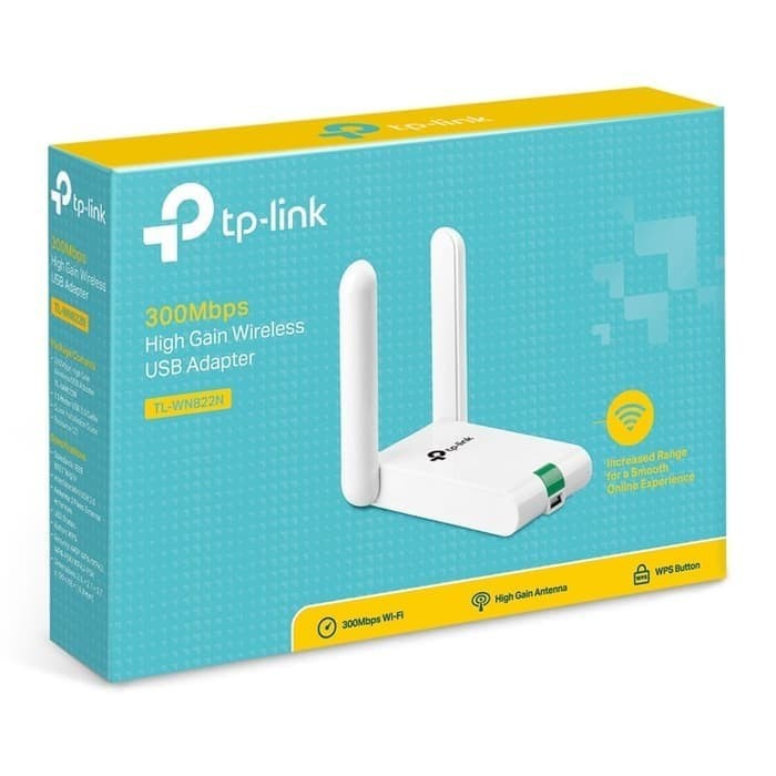 TP-Link TL-WN822N 300Mbps High Gain Wireless USB Adapter | TPLink GARANSI RESMI