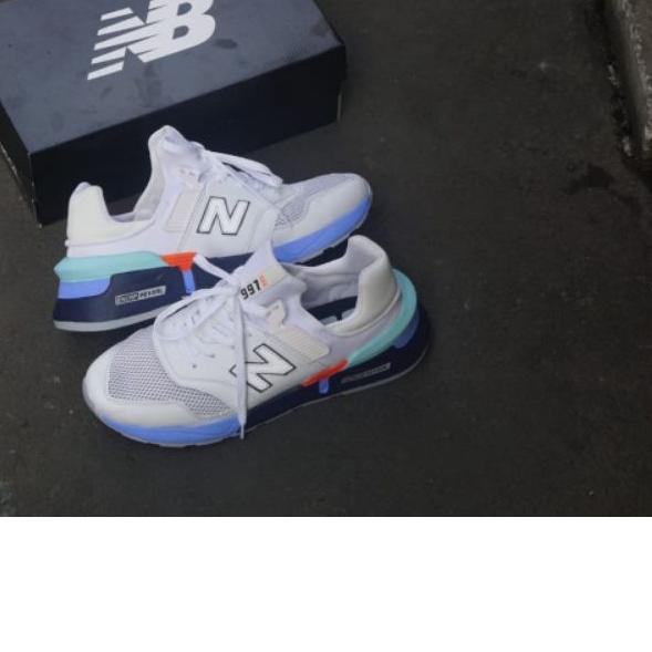 ♛ NB New Balance 997 997S Dark Wolf Grey Black Orange Impor BNIB ⅍