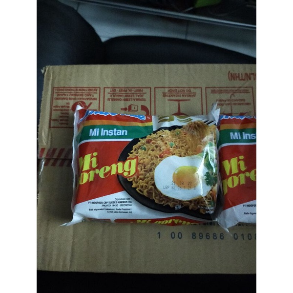 

Indomie goreng original 80 gram