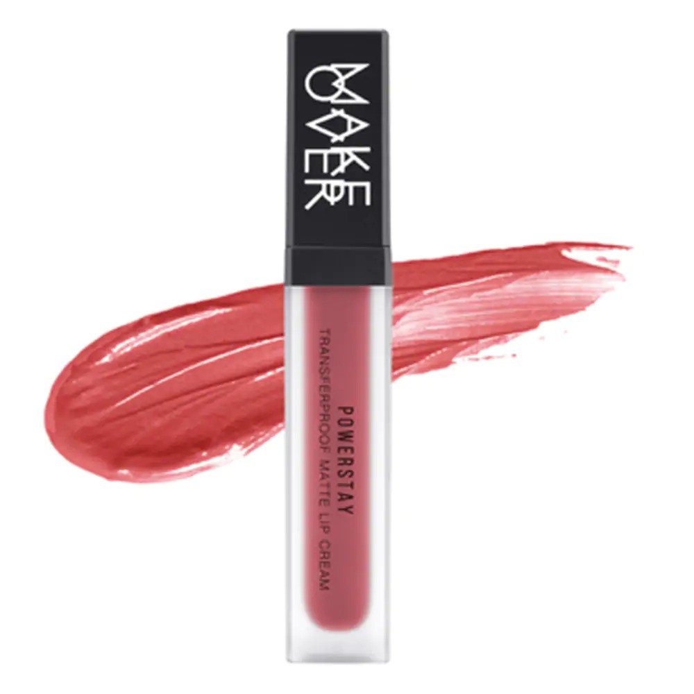 MAKE OVER Transferproof Matte Lipcream | Makeover Lip Cream Matte Lipstik Cair by AILIN