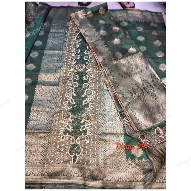 kain songket tenun Palembang/kain songket slendan palembang