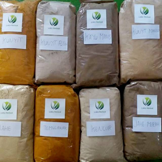 

Rempah dan rimpang bubuk dan non bubuk.