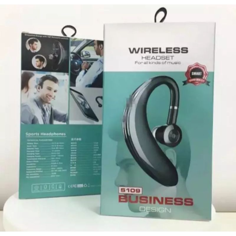 Headset Handsfree Earphone Bluetooth S109 / Headset Bluetooth