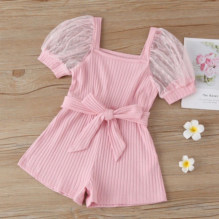 Jumpsuit anak perempuan | baju pesta anak murah usia umur 6 7 8 tahun
