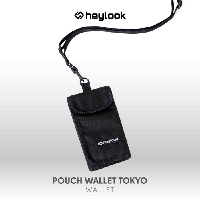 Dompet | Tas Kalung Hp Mini Selempang Gantung Leher Panjang Hanging Wallet Pria