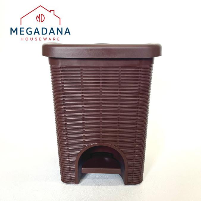 TERMURAAHHHH MD Tempat Sampah Injak / Tong Sampah Injak Plastik 15 Liter