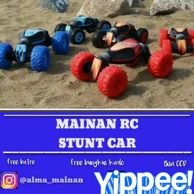 Mobil Remote control RC Stunt Car