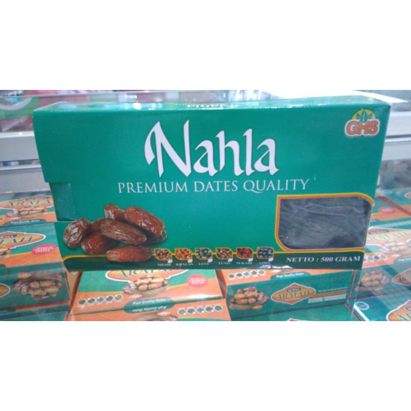

Kurma Ajwa Nahla Premium Quality 500gr