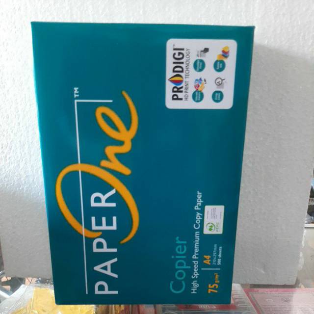 

Kertas paper one 75g A4