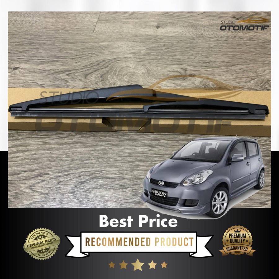 Wiper Belakang DAIHTSU SIRION Gen 1 2007-2017 Rear Wiper Sirion 2007
