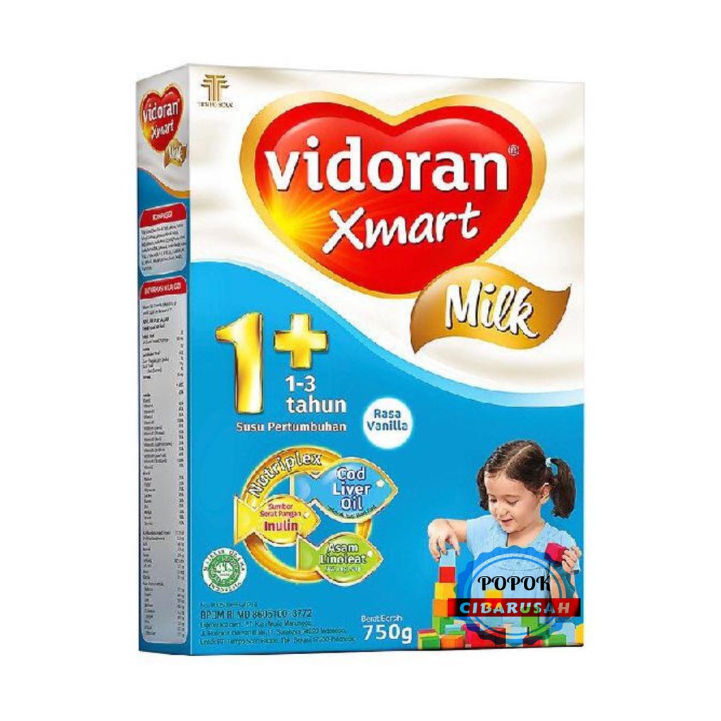 Vidoran Xmart 1+ 725GR  &amp; 700GR/Madu/Vanila/popokcibarusah