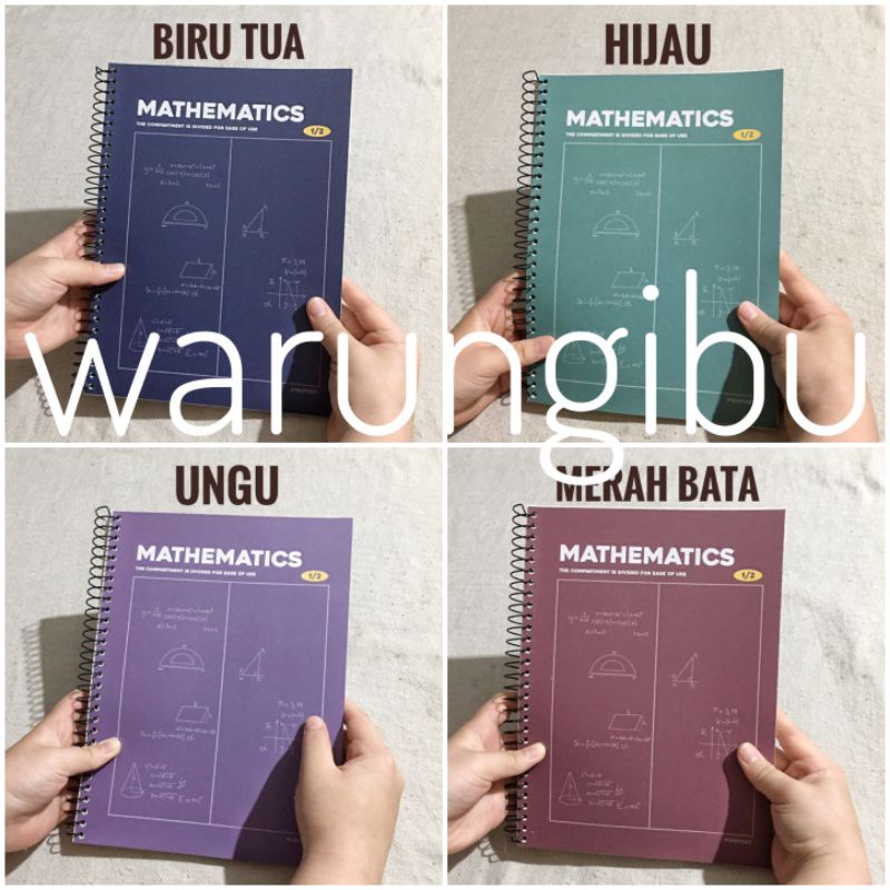 

Mathematics Blank Spiral Sketch Ruled Notebook Buku Tulis Catatan Gambar Pola Halaman Kosong