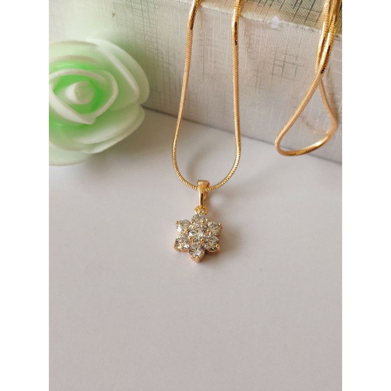 Kalung Xuping Lapis Emas Permata