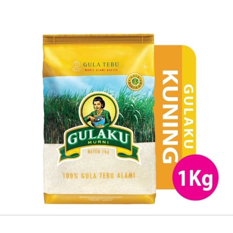 

GULAKU Gula Pasir Tebu 1kg