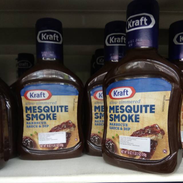 

Kraft BBQ SAUCE MESQUITE SMOKE 510GR