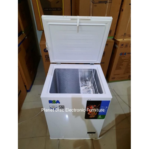 Kulkas Chest Freezer RSA CF160 Kulkas Daging Kulkas Duduk Kulkas Sosis promo murah