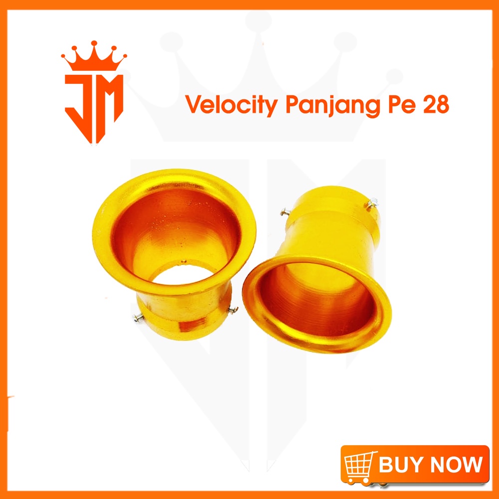 Velocity Corong Pe 28 Karbu PWK 28 Corong Karbu Panjang