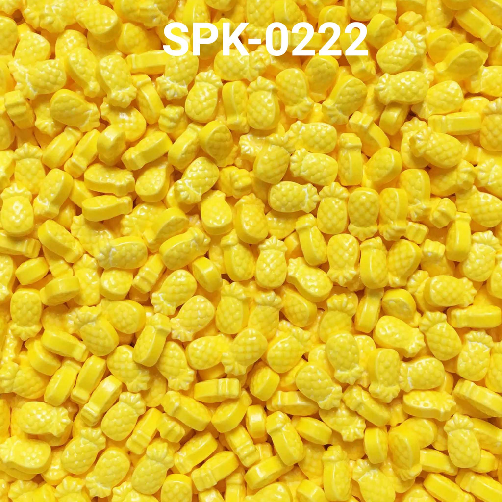 

SPK-0222 Sprinkles sprinkle springkel 1kg 1 kilo nanas kuning yamama baking grosir murah sprinkles cake dekorasi mutiara trimit decoration story sprinklestory sprinklesstory sprinkle story yamama baking
