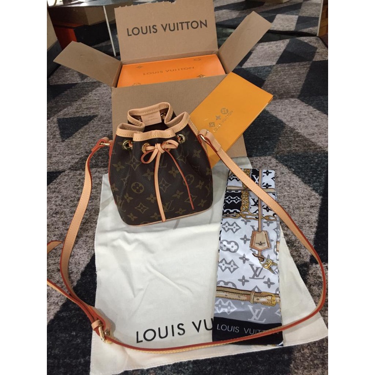 Tas Lv Nano Noe Monogram (Batam)