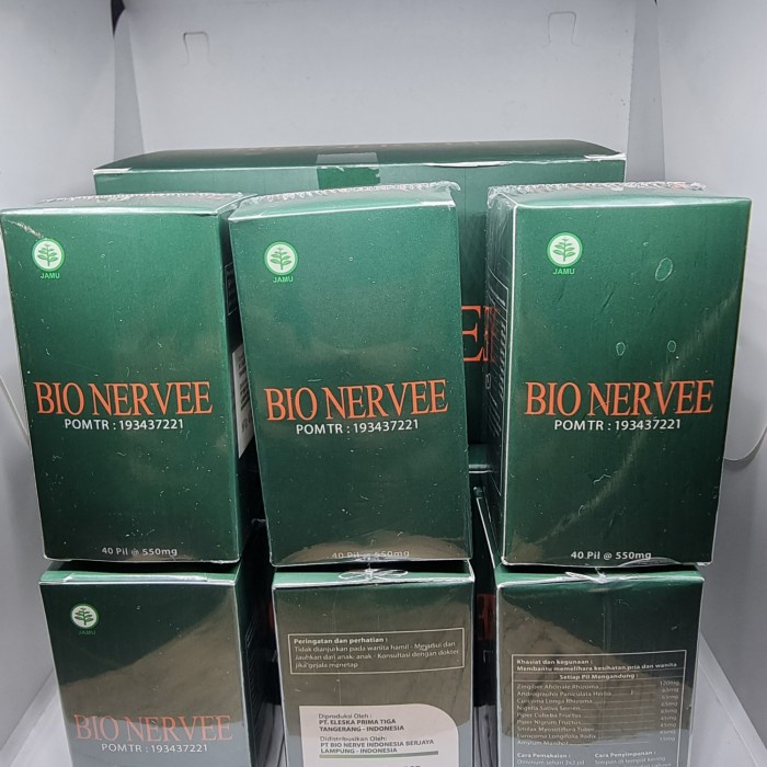 Bio Nervee Bio Nerve Bpom Indonesia