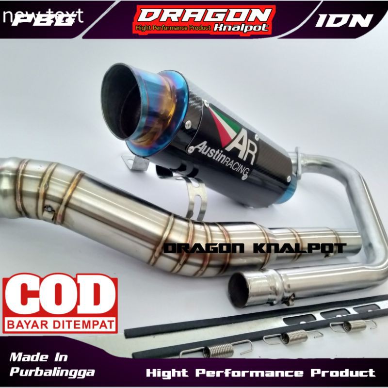 KNALPOT AUSTIN RACING VIXION CBR150 R15