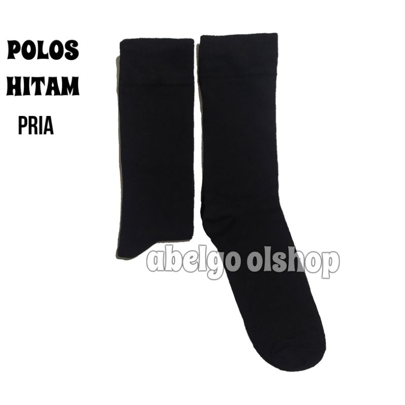 1 lusin-Kaos kaki kantor pria polos panjang / kaos kaki kerja panjang pria