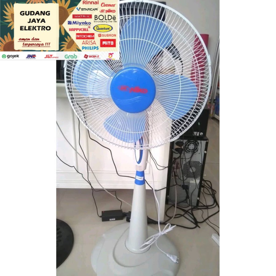 STAND FAN NIKO KAKI KOTAK-NLS