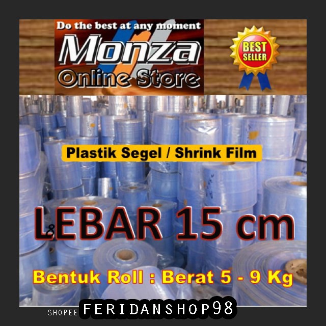 

BT379 PLASTIK SEGEL 15CM BEST X 50M SHRINK FILM BY FERIDANSHOP98