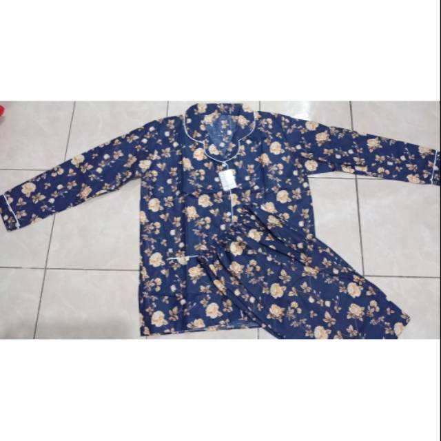 Piyama PP wanita / piyama katun / piyama wanita / piyama motif bunga
