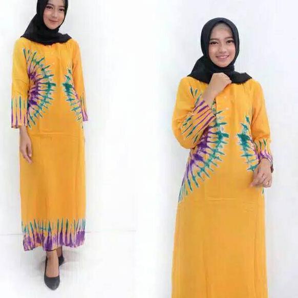 ❁❁(NEW) Longdres motif jumputan batikpantura | daster lengan panjang | busui | bumil | dress | bali|