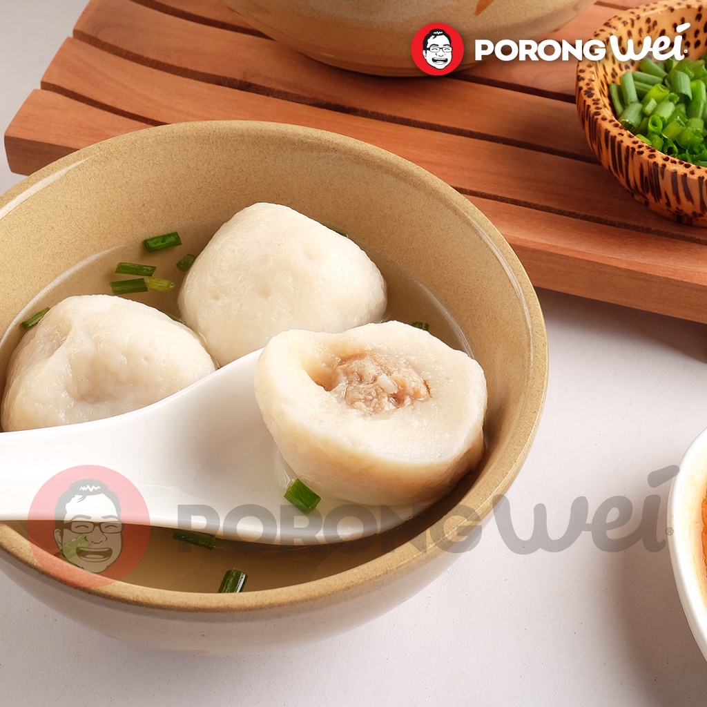 

Hiwan (10 pcs) / Bakso Ikan Hie Wan Porong Wei
